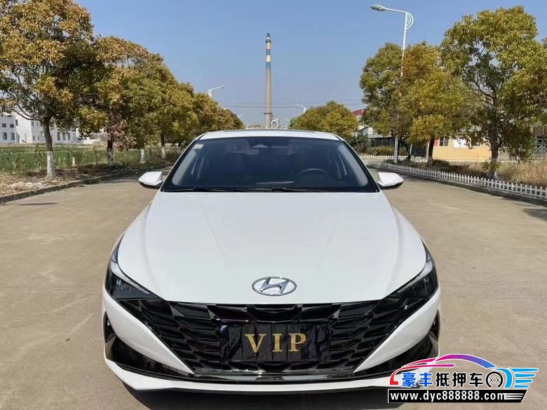 21年现代伊兰特轿车抵押车出售