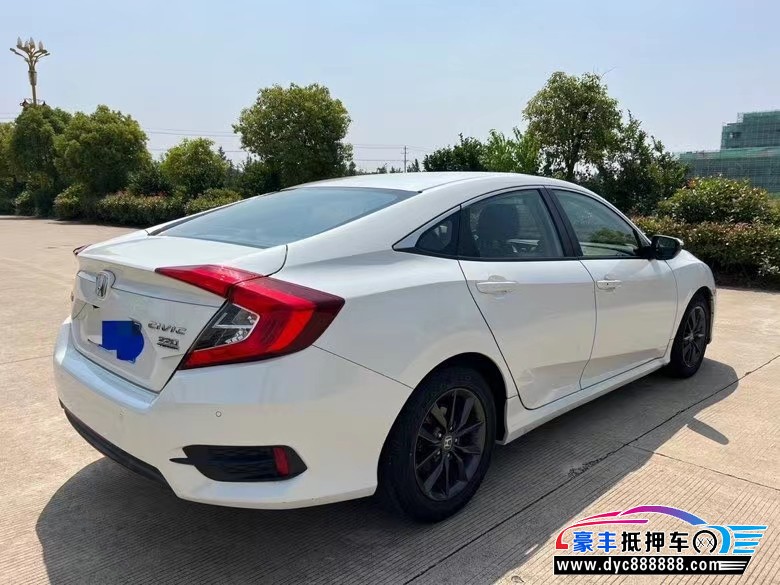 19年本田思域轿车抵押车出售