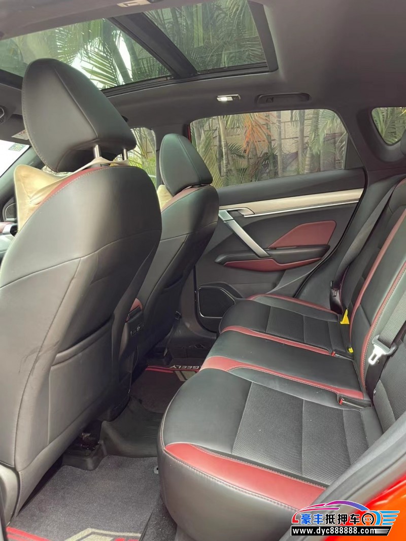 19年吉利缤越轿车抵押车出售