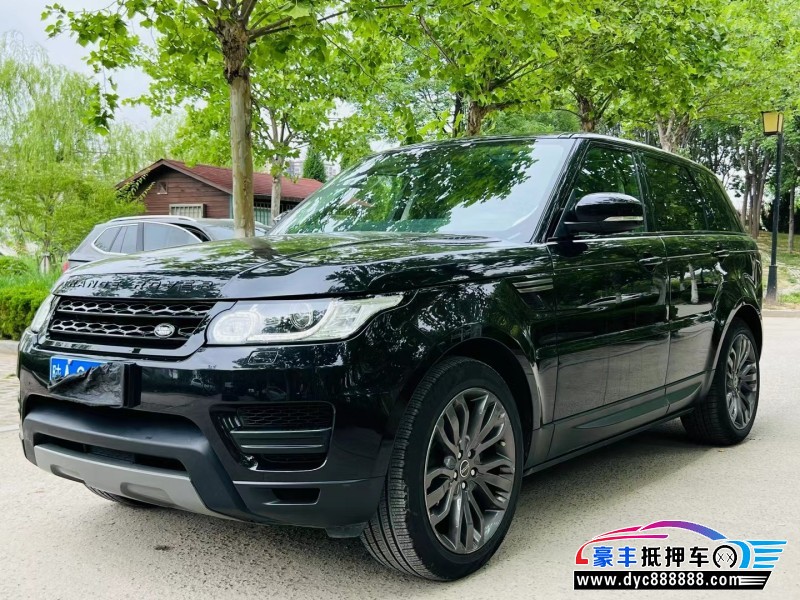 18年路虎揽胜运动版SUV抵押车出售