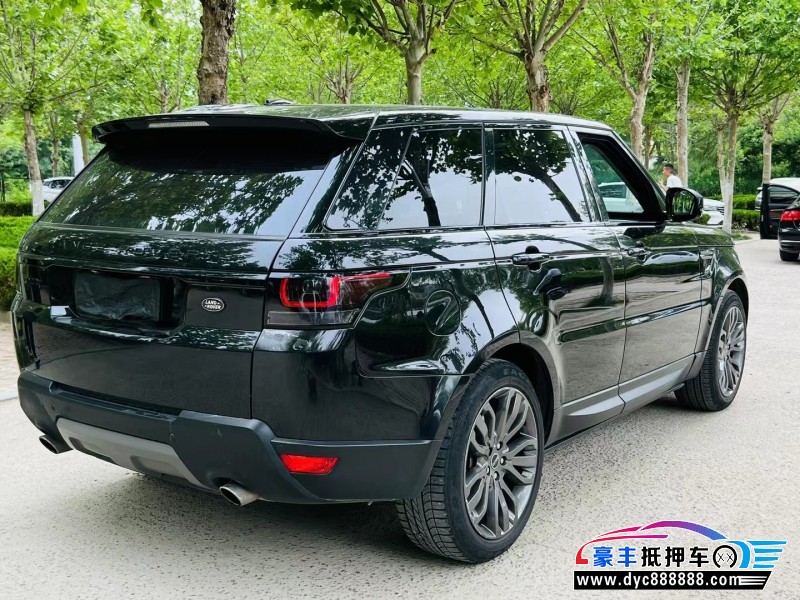 18年路虎揽胜运动版SUV抵押车出售