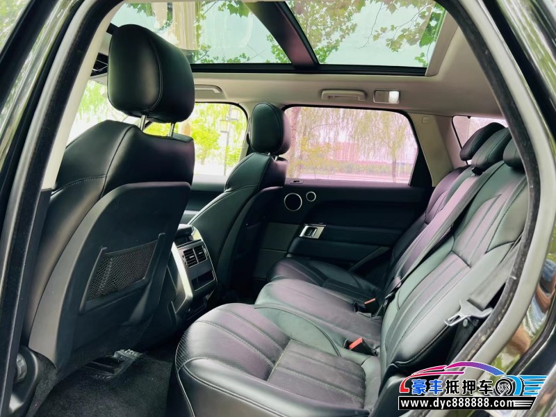 18年路虎揽胜运动版SUV抵押车出售