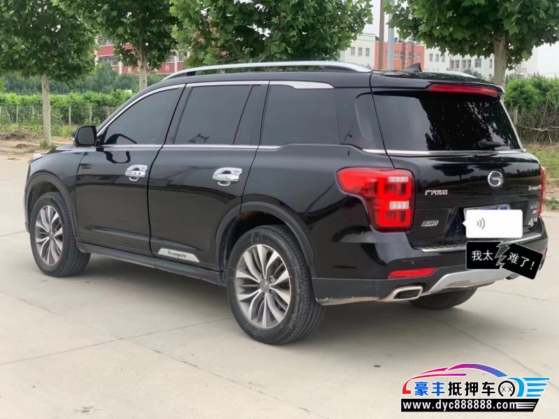 19年传祺GS8SUV抵押车出售