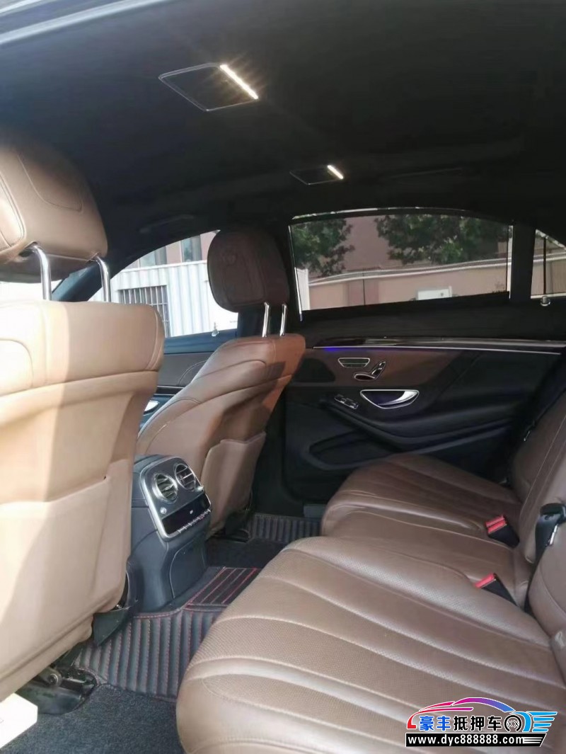 18年奔驰S轿车抵押车出售