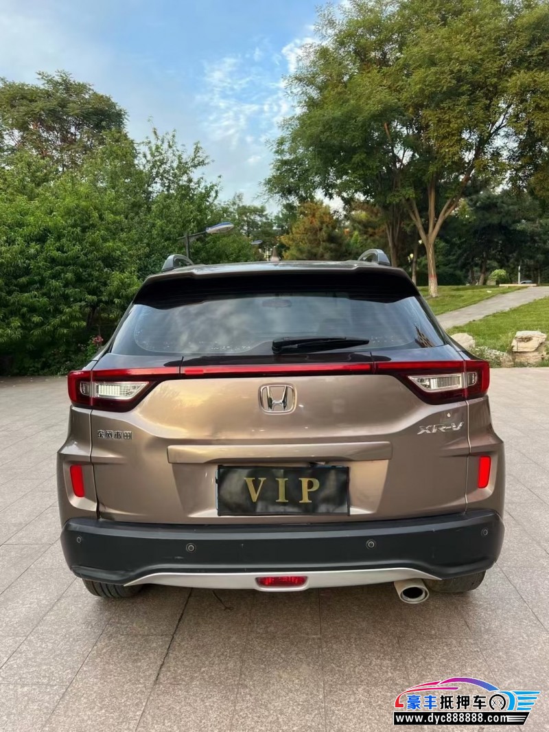 16年本田XRV轿车抵押车出售
