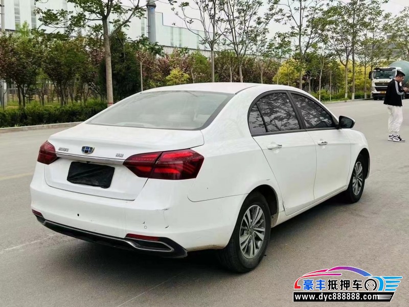 19年吉利帝豪轿车抵押车出售