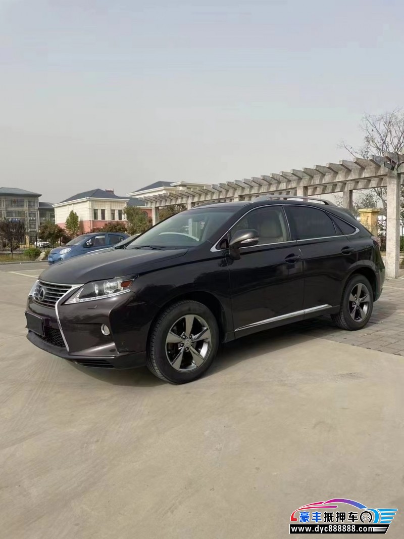 13年雷克萨斯RX轿车抵押车出售