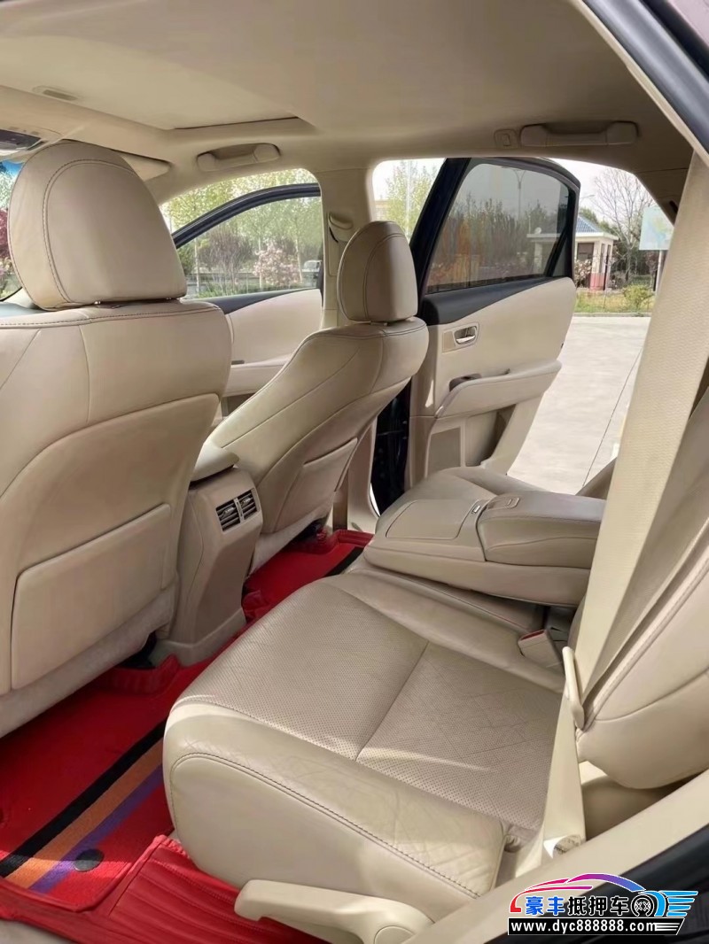 13年雷克萨斯RX轿车抵押车出售