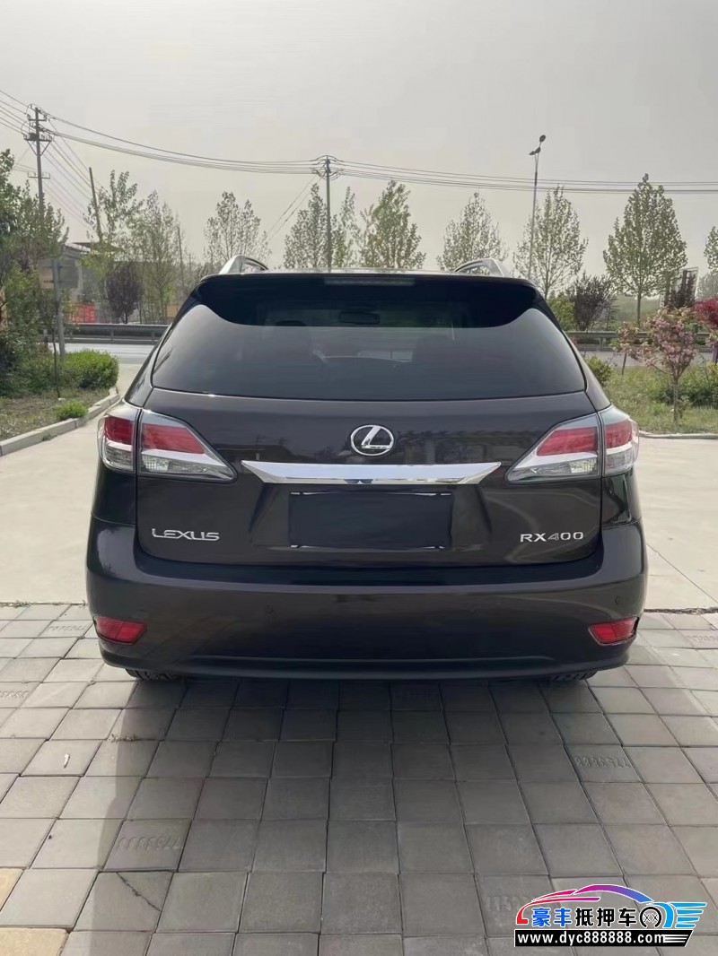 13年雷克萨斯RX轿车抵押车出售