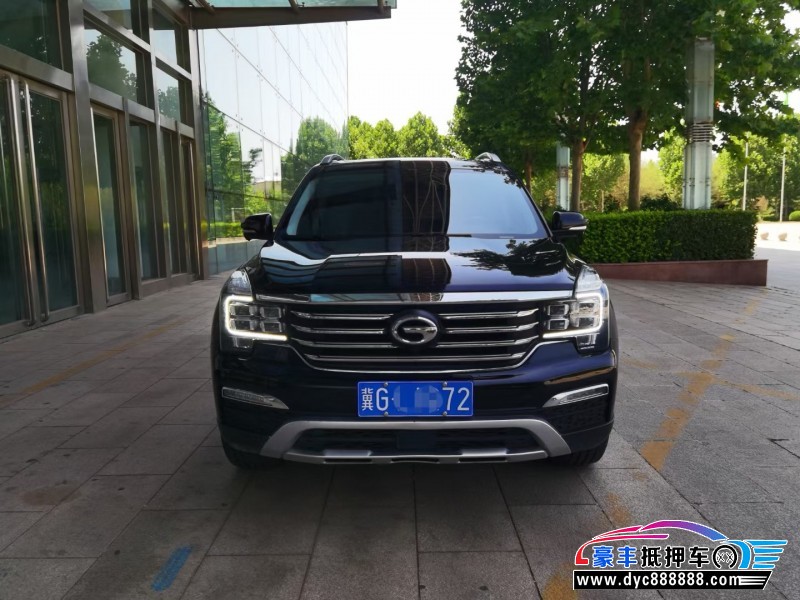 17年传祺GS8SUV抵押车出售