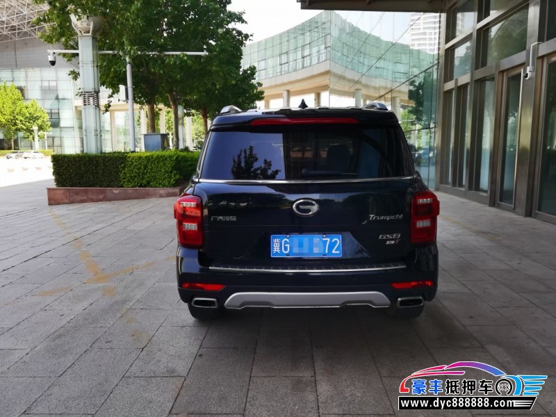 17年传祺GS8SUV抵押车出售