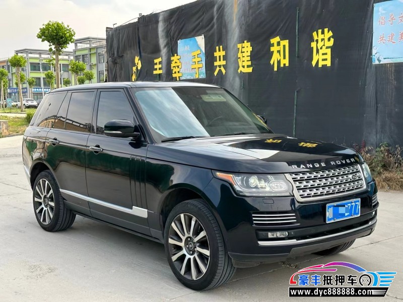 14年路虎揽胜行政SUV抵押车出售