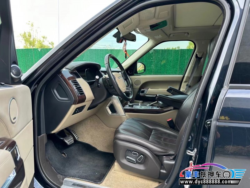 14年路虎揽胜行政SUV抵押车出售