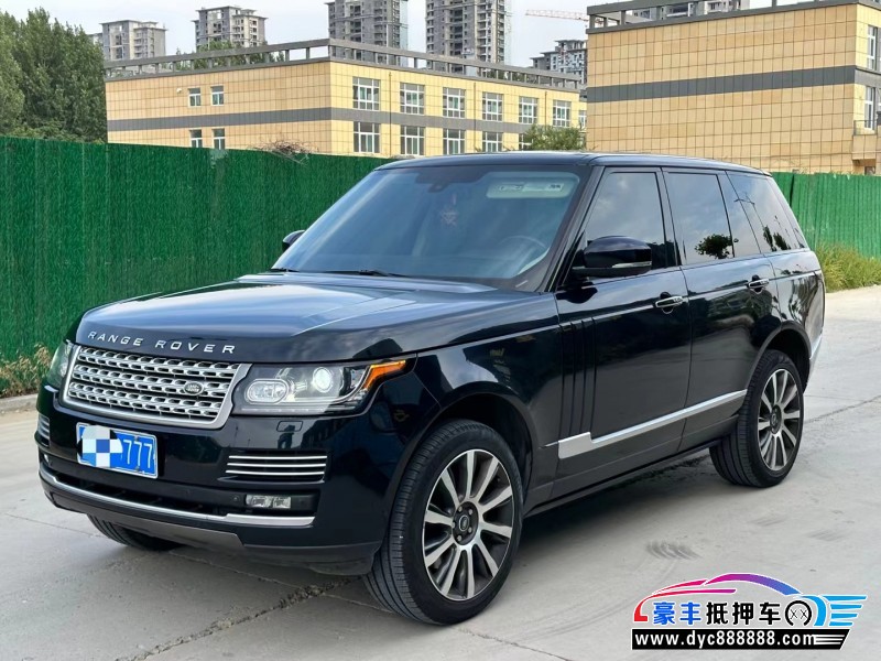 14年路虎揽胜行政SUV抵押车出售