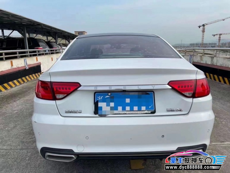 18年吉利帝豪轿车抵押车出售