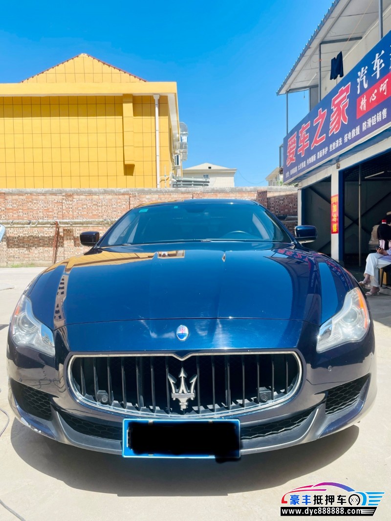 15年玛莎拉蒂总裁轿车抵押车出售