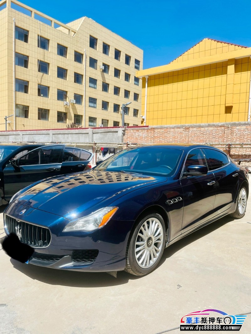 15年玛莎拉蒂总裁轿车抵押车出售