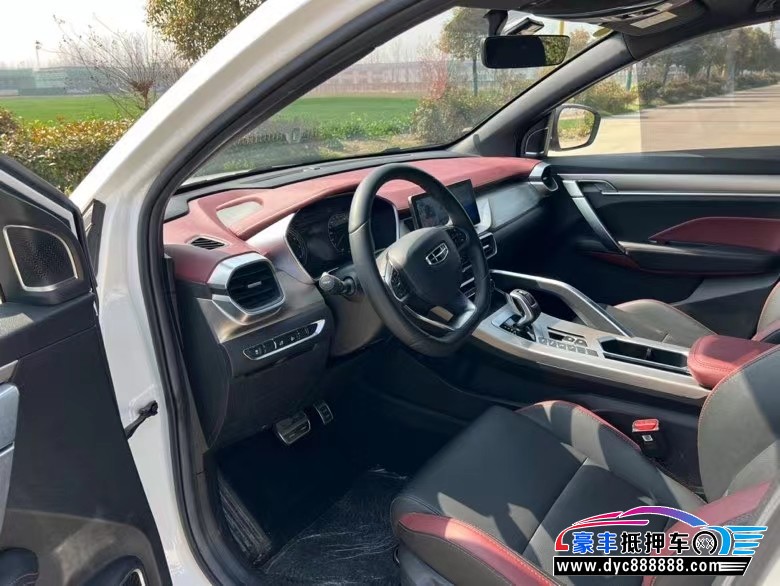 21年吉利缤越轿车抵押车出售