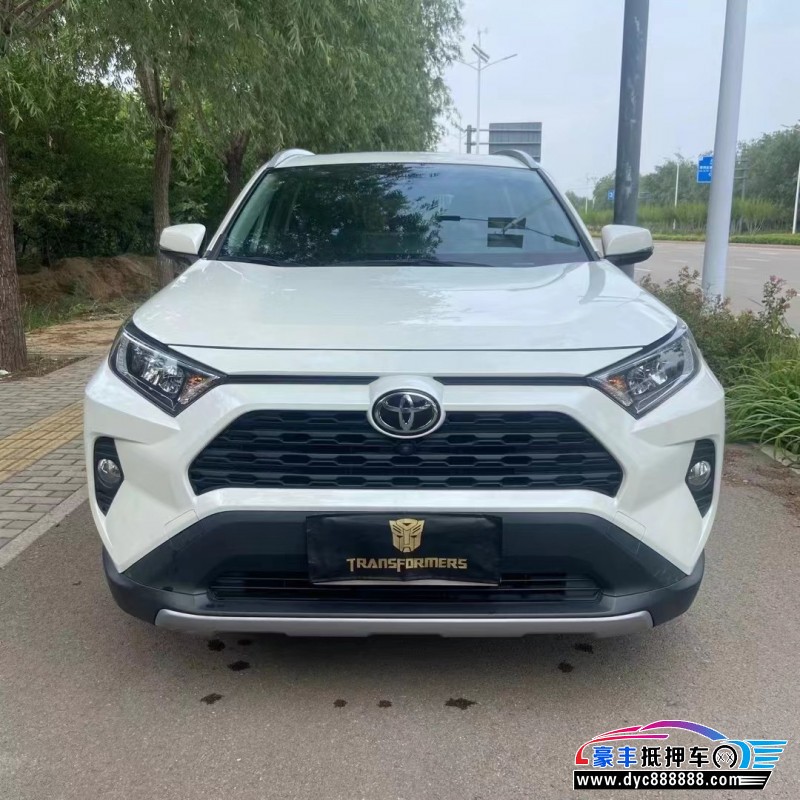 20年丰田RAV4轿车抵押车出售