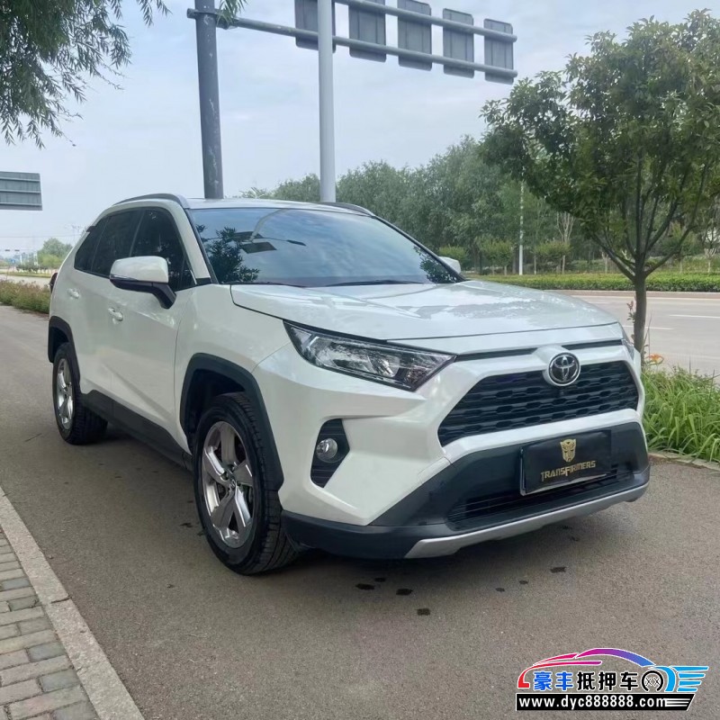 20年丰田RAV4轿车抵押车出售