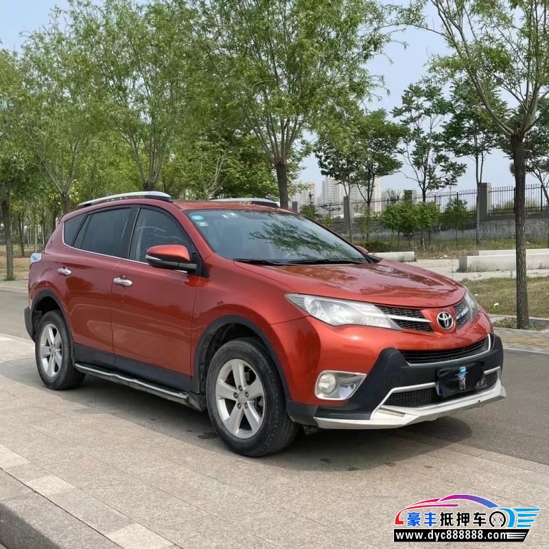 14年丰田RAV4荣放轿车抵押车出售