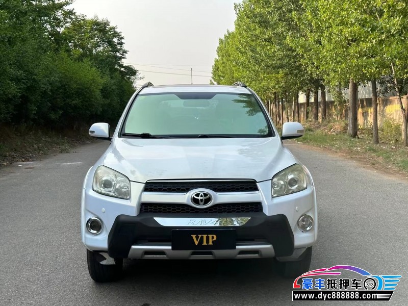 12年丰田RAV4SUV抵押车出售