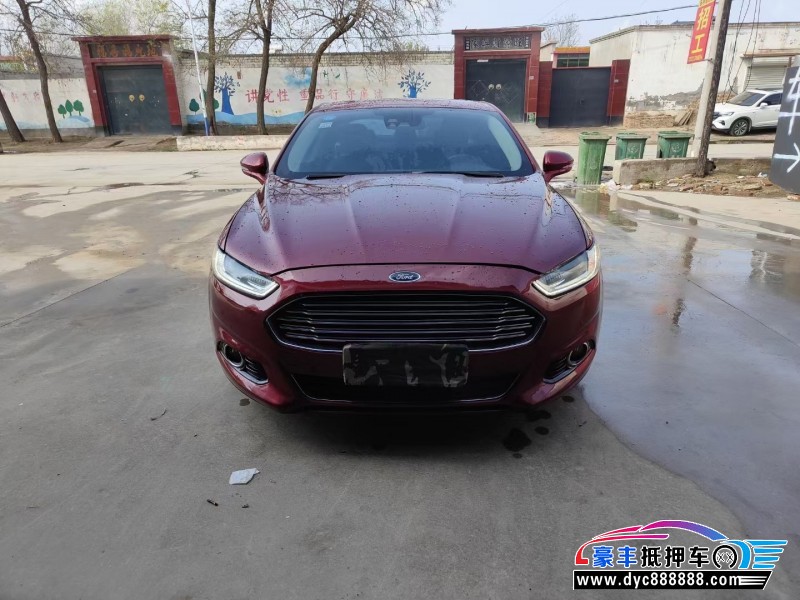 13年福特蒙迪欧轿车抵押车出售