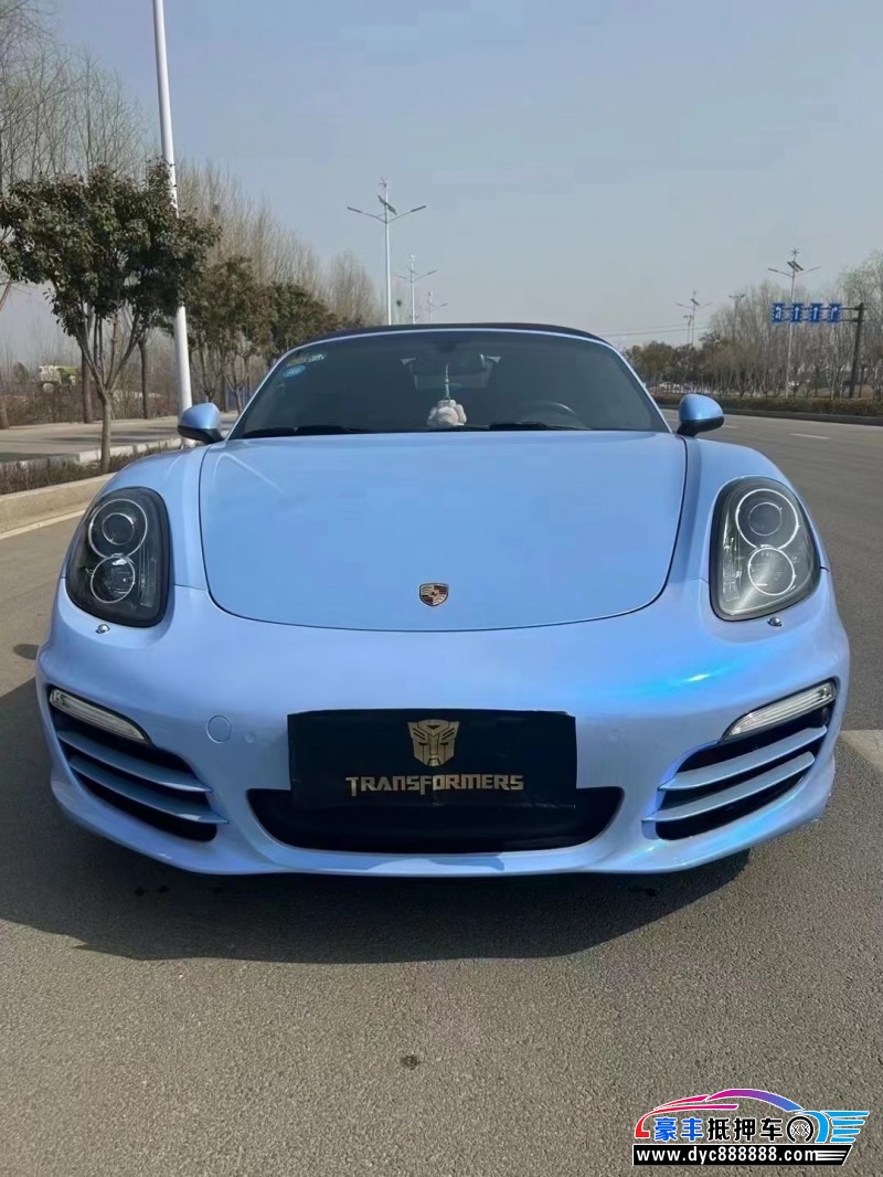 13年保时捷Boxster轿车抵押车出售