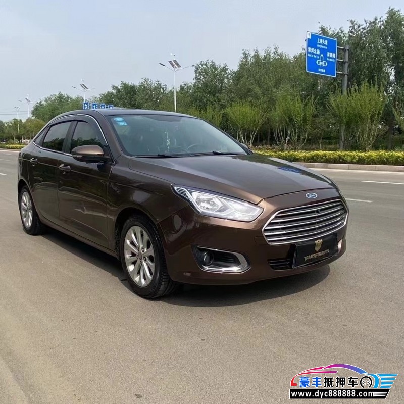 18年福特福睿斯轿车抵押车出售