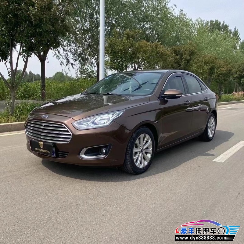 18年福特福睿斯轿车抵押车出售