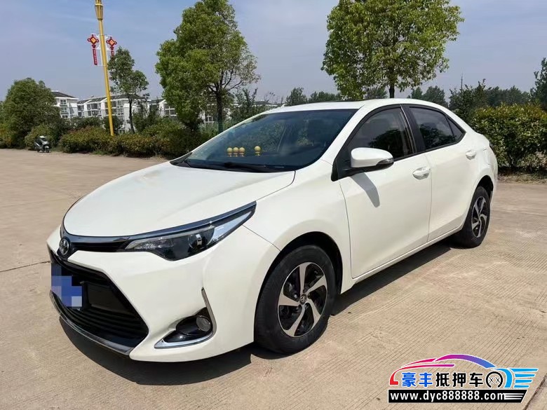 17年丰田雷凌轿车抵押车出售