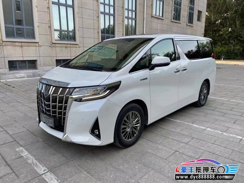 20年丰田埃尔法MPV抵押车出售