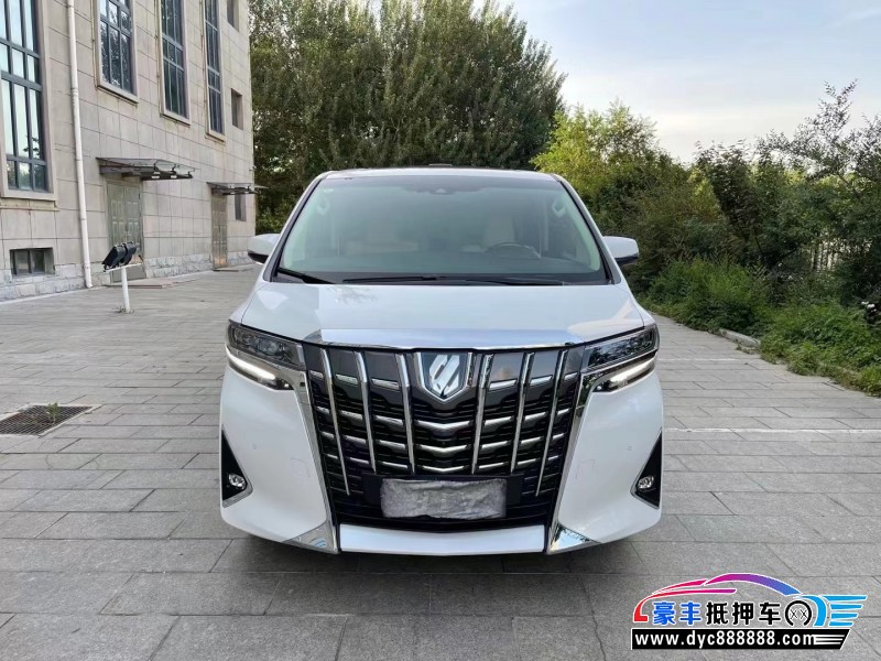 20年丰田埃尔法MPV抵押车出售