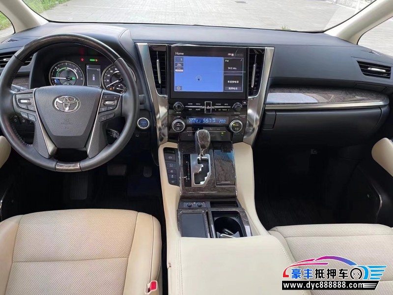 20年丰田埃尔法MPV抵押车出售