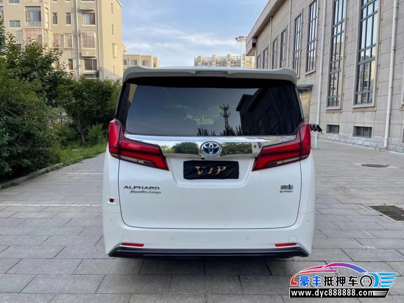 20年丰田埃尔法MPV抵押车出售