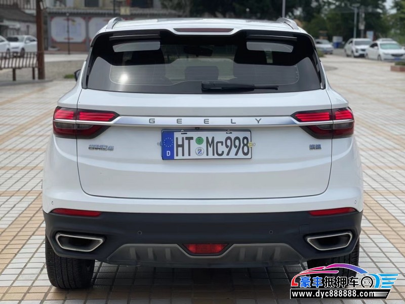 19年吉利缤越轿车抵押车出售