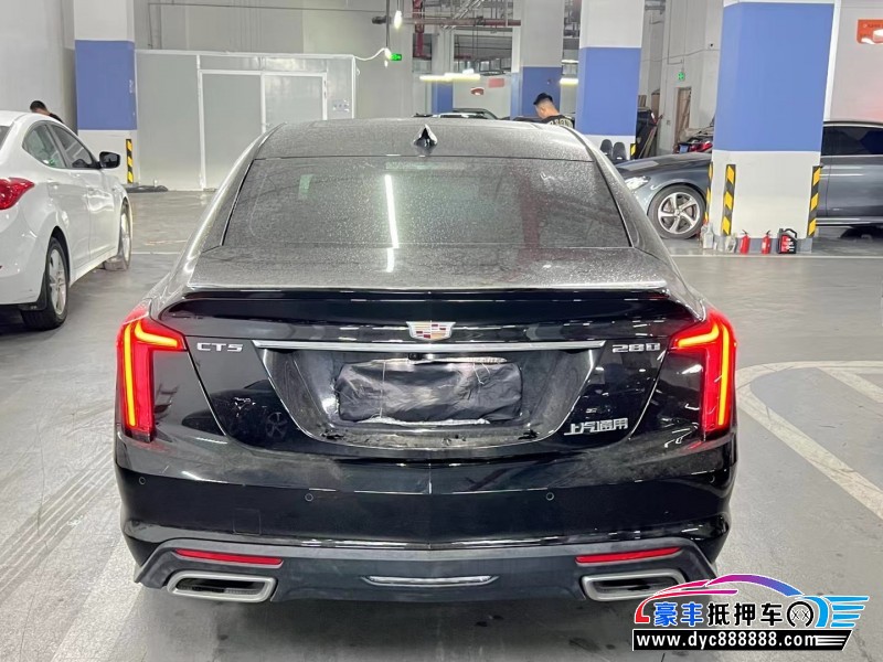 22年凯迪拉克CT5轿车抵押车出售