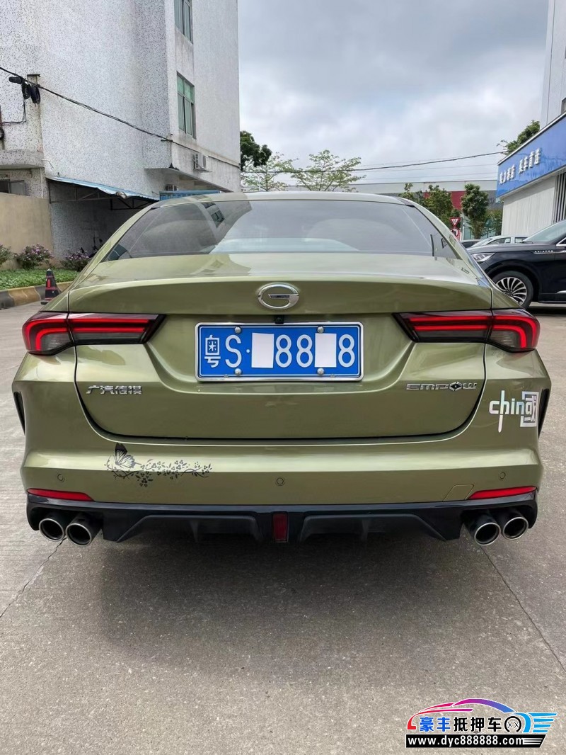 22年传祺影豹轿车抵押车出售