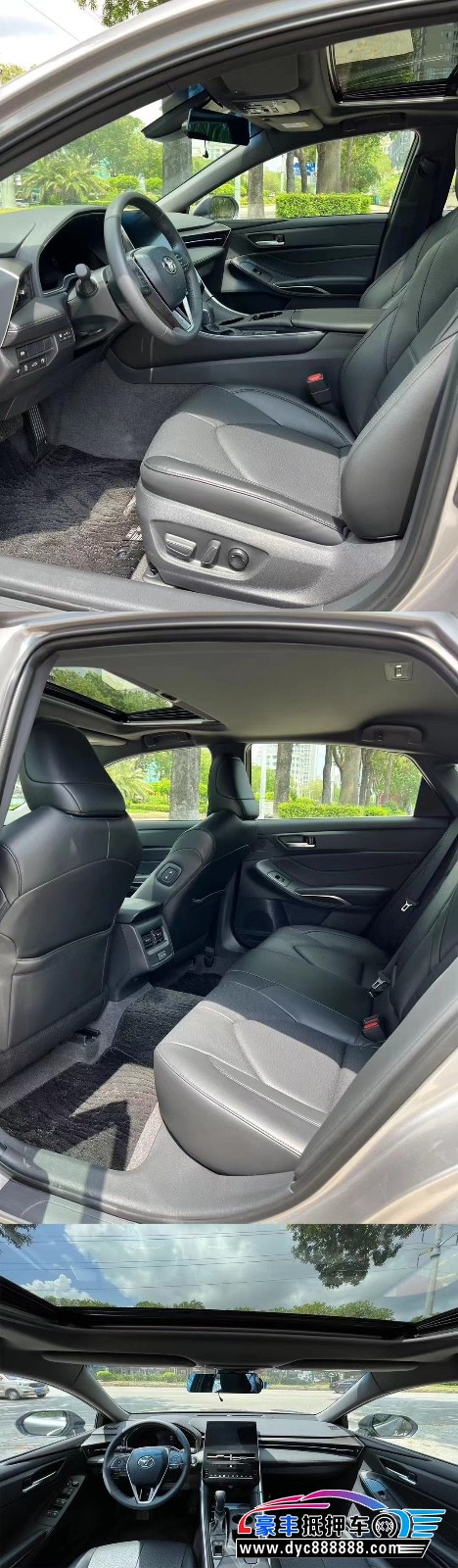 22年丰田亚洲龙轿车抵押车出售