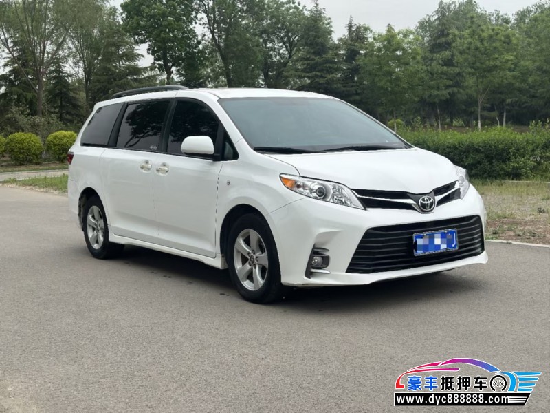 19年丰田塞纳MPV抵押车出售