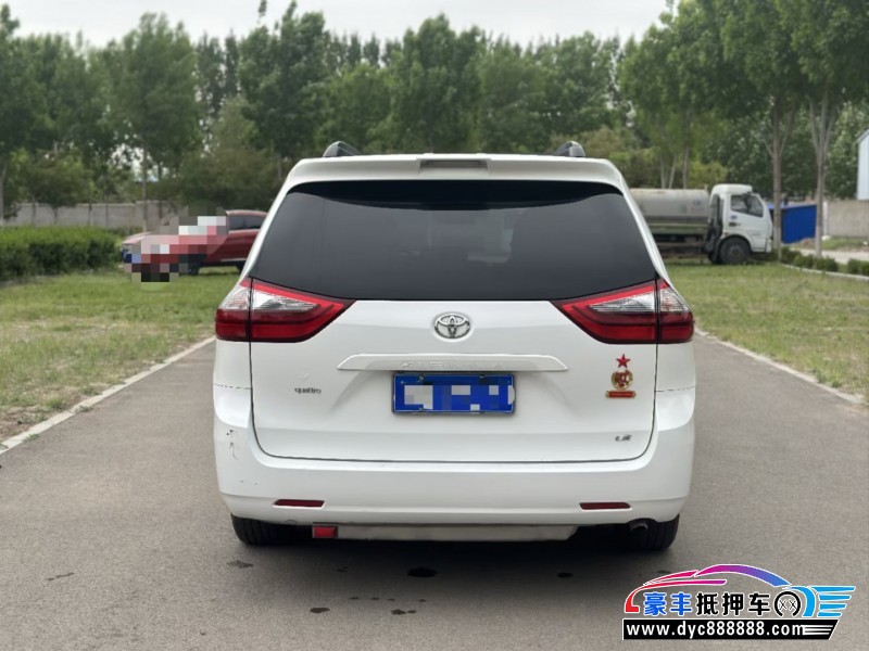 19年丰田塞纳MPV抵押车出售