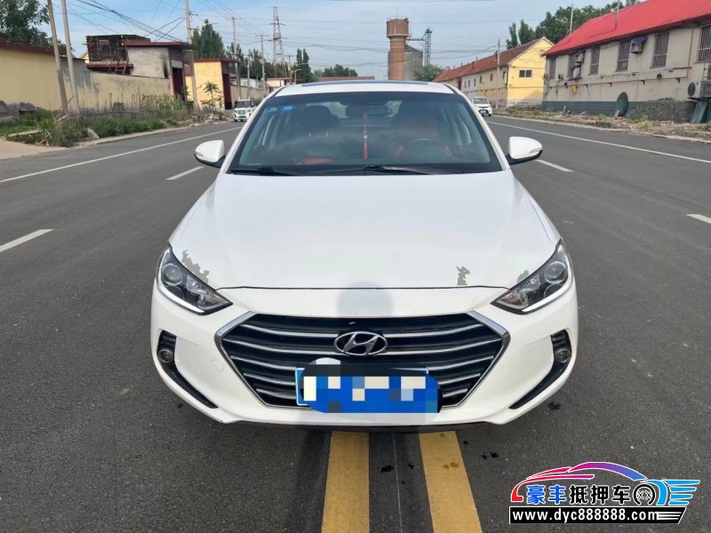 17年现代领动轿车抵押车出售