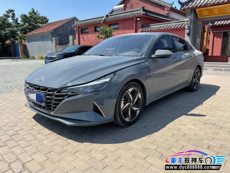 22年现代伊兰特轿车抵押车出售