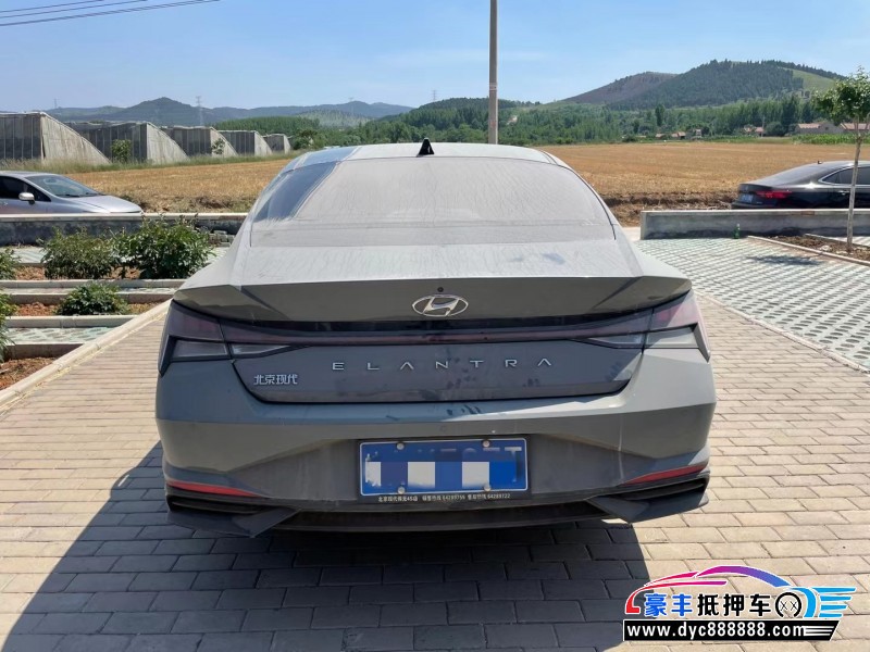 22年现代伊兰特轿车抵押车出售