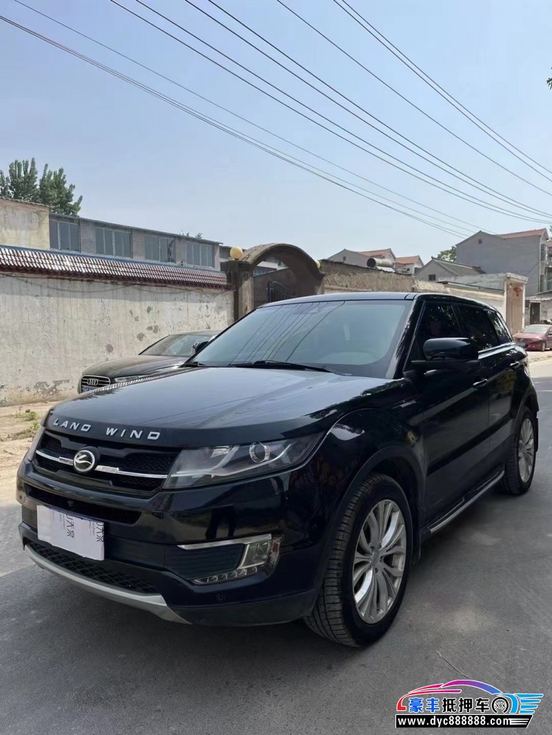 17年陆风X7轿车抵押车出售