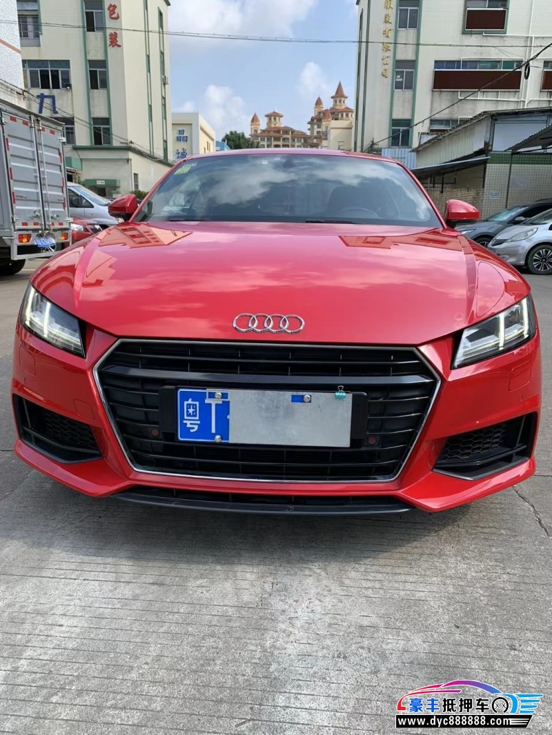 17年奥迪TT轿车抵押车出售