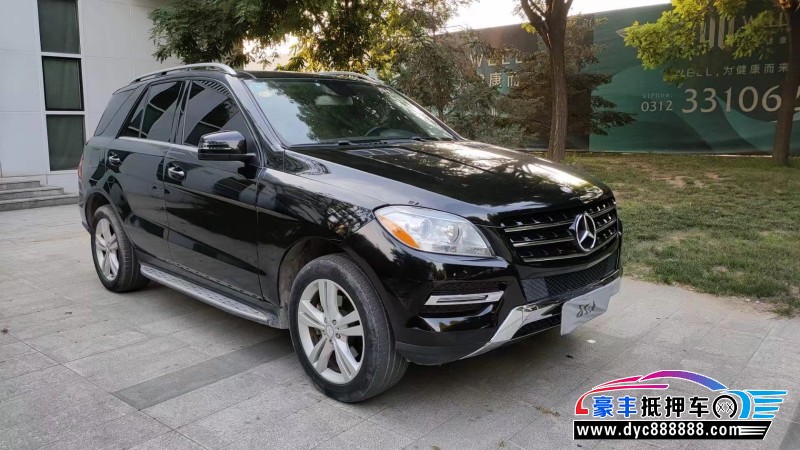 13年奔驰MLSUV抵押车出售