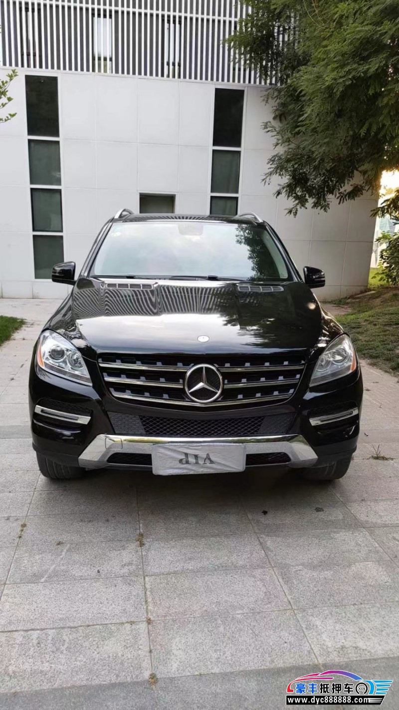 13年奔驰MLSUV抵押车出售