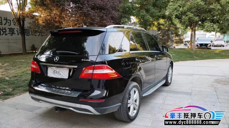 13年奔驰MLSUV抵押车出售