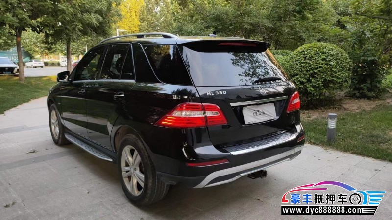 13年奔驰MLSUV抵押车出售